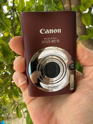 Canon Ixus 80 IS + Adaptador