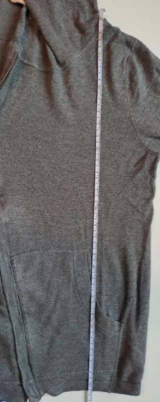 Maglioncino misto cashmere grigio tg. L