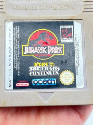 Jurassic Park Part 2: The Chaos Continues Game Boy
