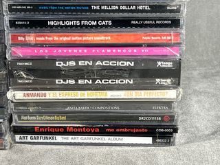 Lote 84 CDs Rock, Metal, Jazz, Latin, BSO