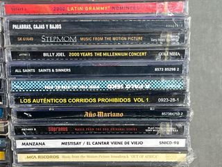 Lote 84 CDs Rock, Metal, Jazz, Latin, BSO