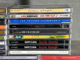 Lote 84 CDs Rock, Metal, Jazz, Latin, BSO