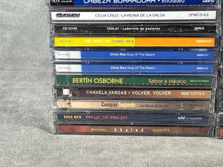 Lote 84 CDs Rock, Metal, Jazz, Latin, BSO