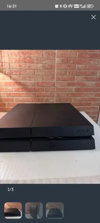 PS4 (PlayStation 4) Negra