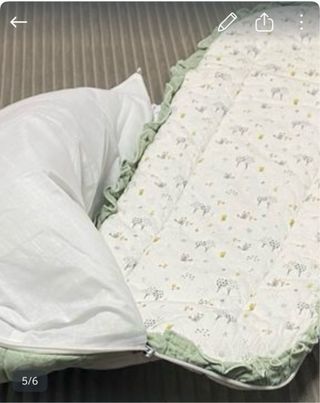 Saco capazo/cuco bebé verde