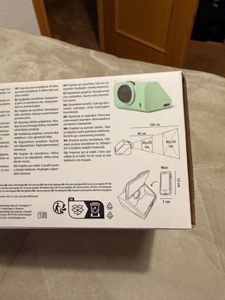 Proyector Smartphone Verde