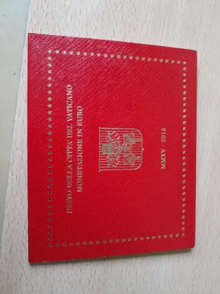 Cartera Monedas Papa Francisco 2015 Vaticano