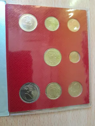 Cartera Monedas Papa Francisco 2015 Vaticano