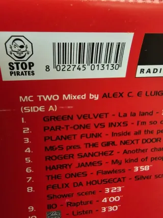Los Cuarenta 40 - 2 musicassette Compilation 2001