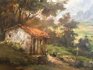 Cuadro JL López Ayerdi Paisaje