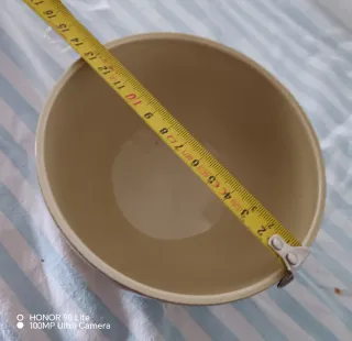 Set 3 Ciotole Ceramica Vintage Colorate