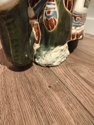 Mesa Elefante Cerámica Vintage