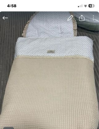 Saco de bebé de algodón