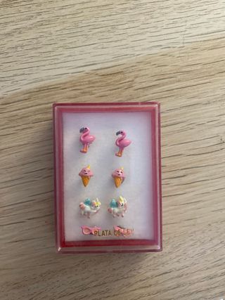 Pendientes adorables para niñas