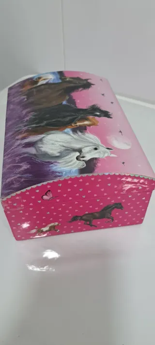 Joyero infantil Miss Melody caballos