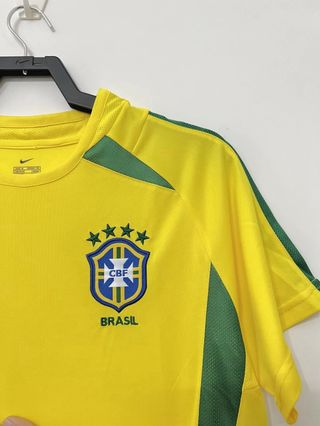 Camiseta Retro Brasil 2002 - Talla M