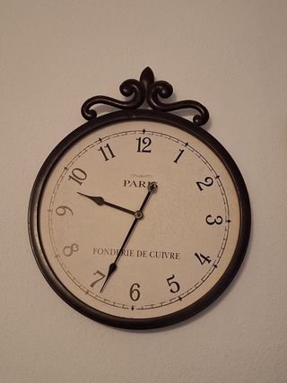 Reloj de Pared Fonderie de Cuivre