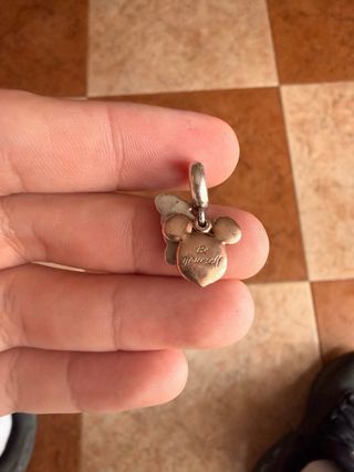 Pandora Charms Mickey Mouse Oro Rosa y Plata