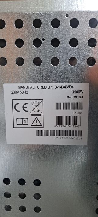 Horno Eléctrico 4 Bandejas Nuevo