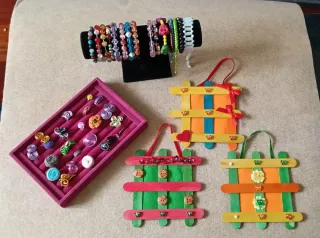 Muestrarios pulseras, anillos, pendientes