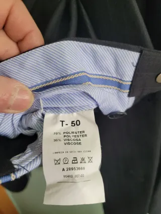 Traje de caballero negro