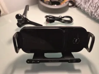 Cargador Inalámbrico Coche Soporte