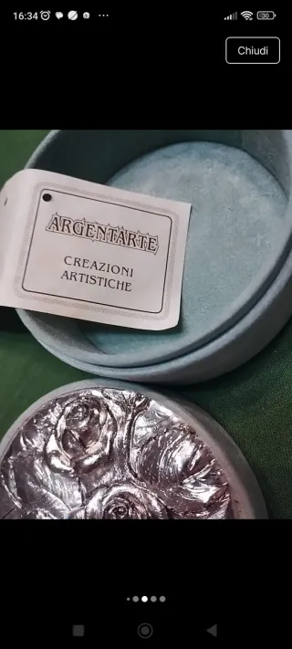 Portagioie in Argento 925, nuovo