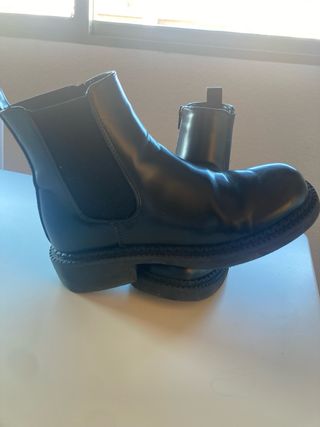Botines negros mujer