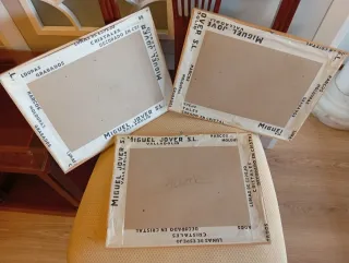 Collezione di 3 quadri Parigi acquerello