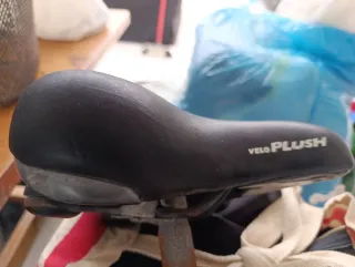 Canasto Bicicleta con Asiento y Soporte