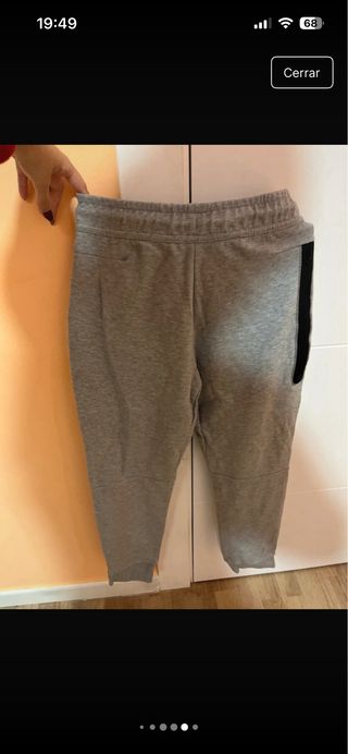 Pantalón Nike Tech Gris Niño