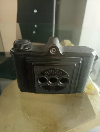 Cámara Univex Única antigua española