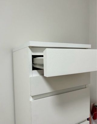 Cómoda 6 cajones blanca