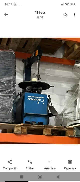 Desmontadora de neumáticos Hofmann mont j 1s