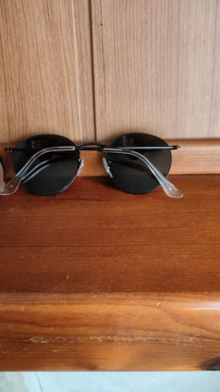 Gafas de Sol Ray-Ban Redondas Negras