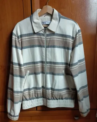 Chaqueta Zara Rayas Talla S