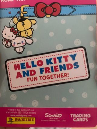 Cambio y vendo Cromos Hello Kitty y Amigos
