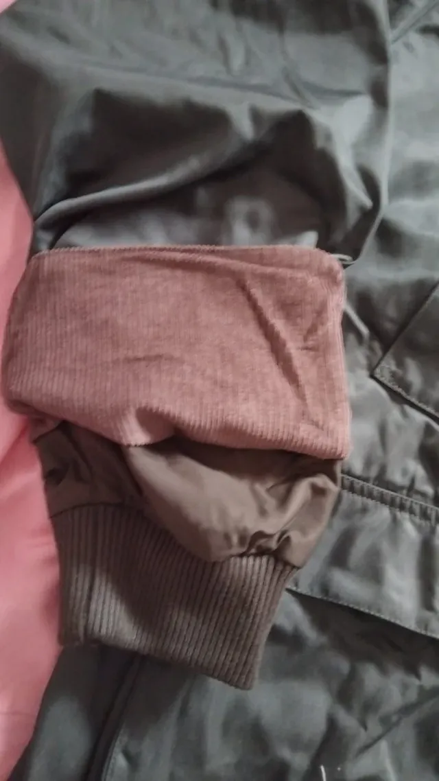 Chaqueta impermeable de hombre con forro de lana