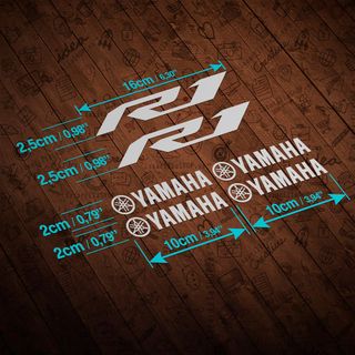 YAMAHA R1 Pegatinas Moto Vinilo [PACK11R1]