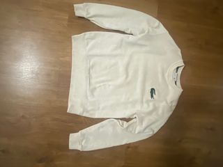 Sudadera Lacoste Original Blanca