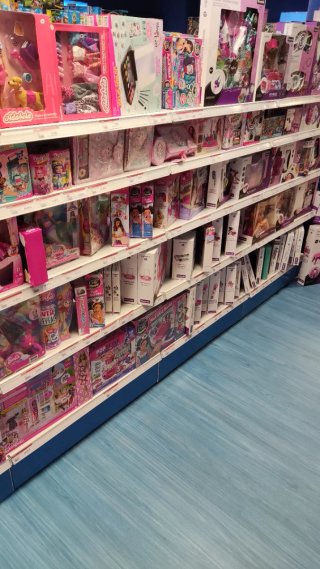 Estanterías metálicas de tienda varios modelos