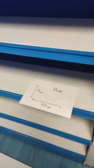 Estanterías metálicas de tienda varios modelos
