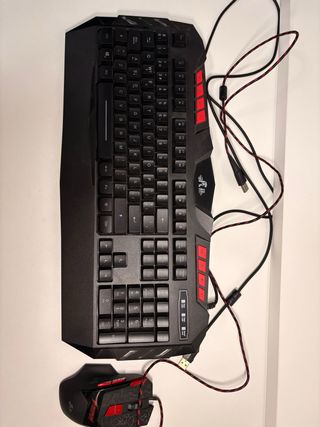 Teclado y Ratón Gamer RGB