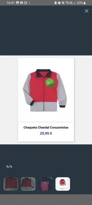 Chaqueta uniforme SAFA