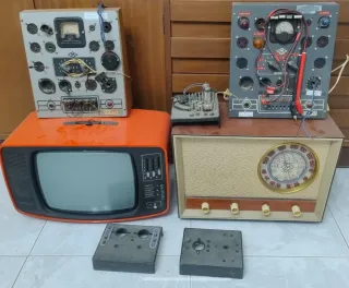 Lámparas y Válvulas Electrónicas Radio Maymó