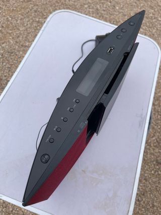 Minicadena Sony iPod/iPhone Bluetooth Roja