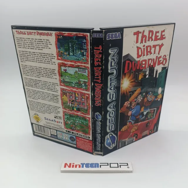Three Dirty Dwarves Sega Saturn