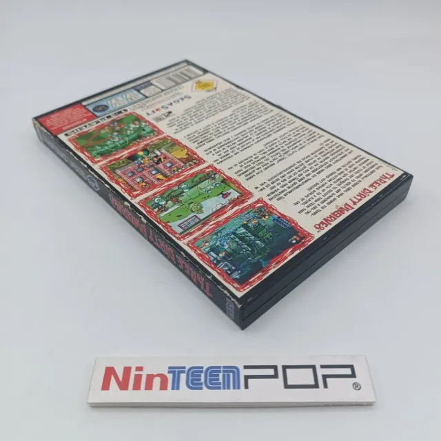 Three Dirty Dwarves Sega Saturn