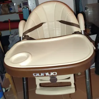 Trona OUNUO beige y marrón