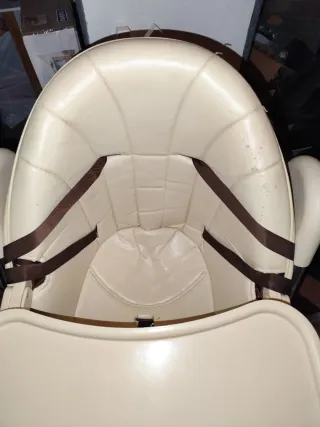 Trona OUNUO beige y marrón